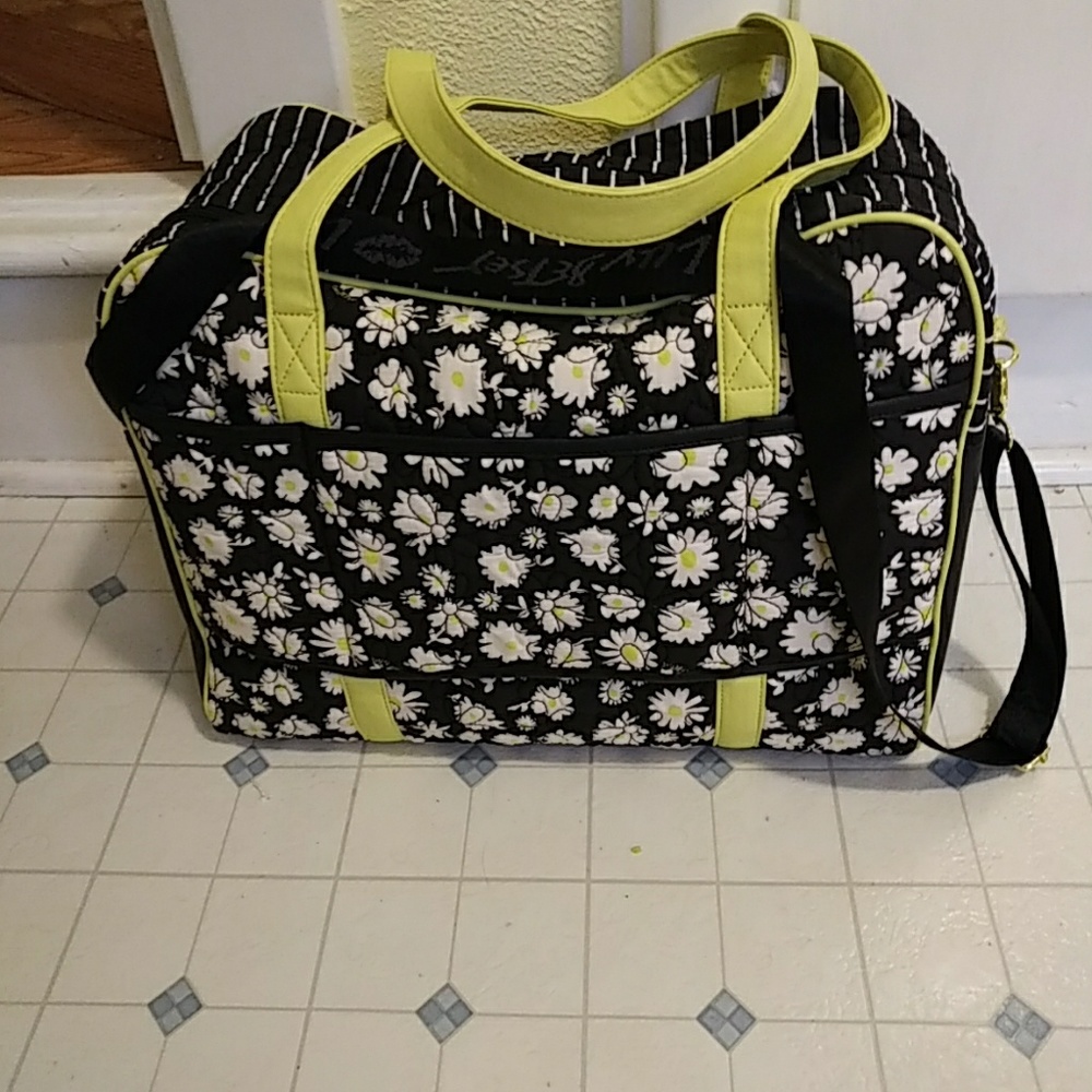 Betsey Johnson Weekender Bag - flowers